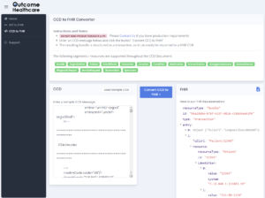 HL7 FHIR Migration of CDA/CCD 