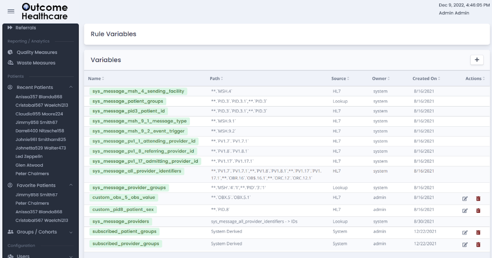 clinical-portal-rules-engine-variables